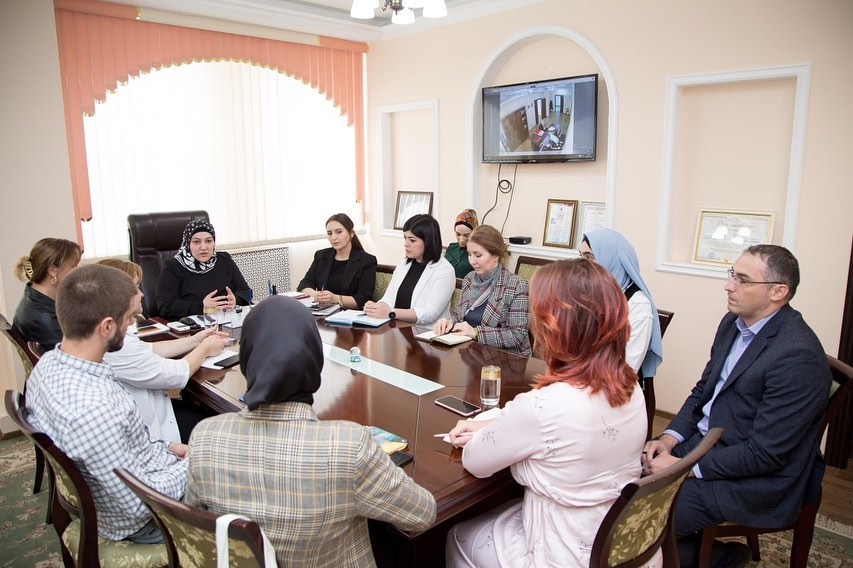 Совещание с заведующими филиалов колледжа.