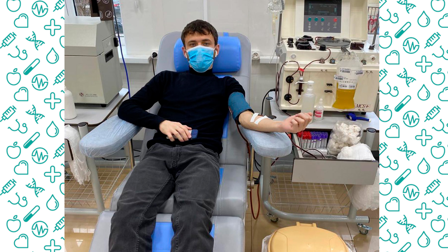 Студенты МК им. Башларова сдали кровь для онкобольных детей