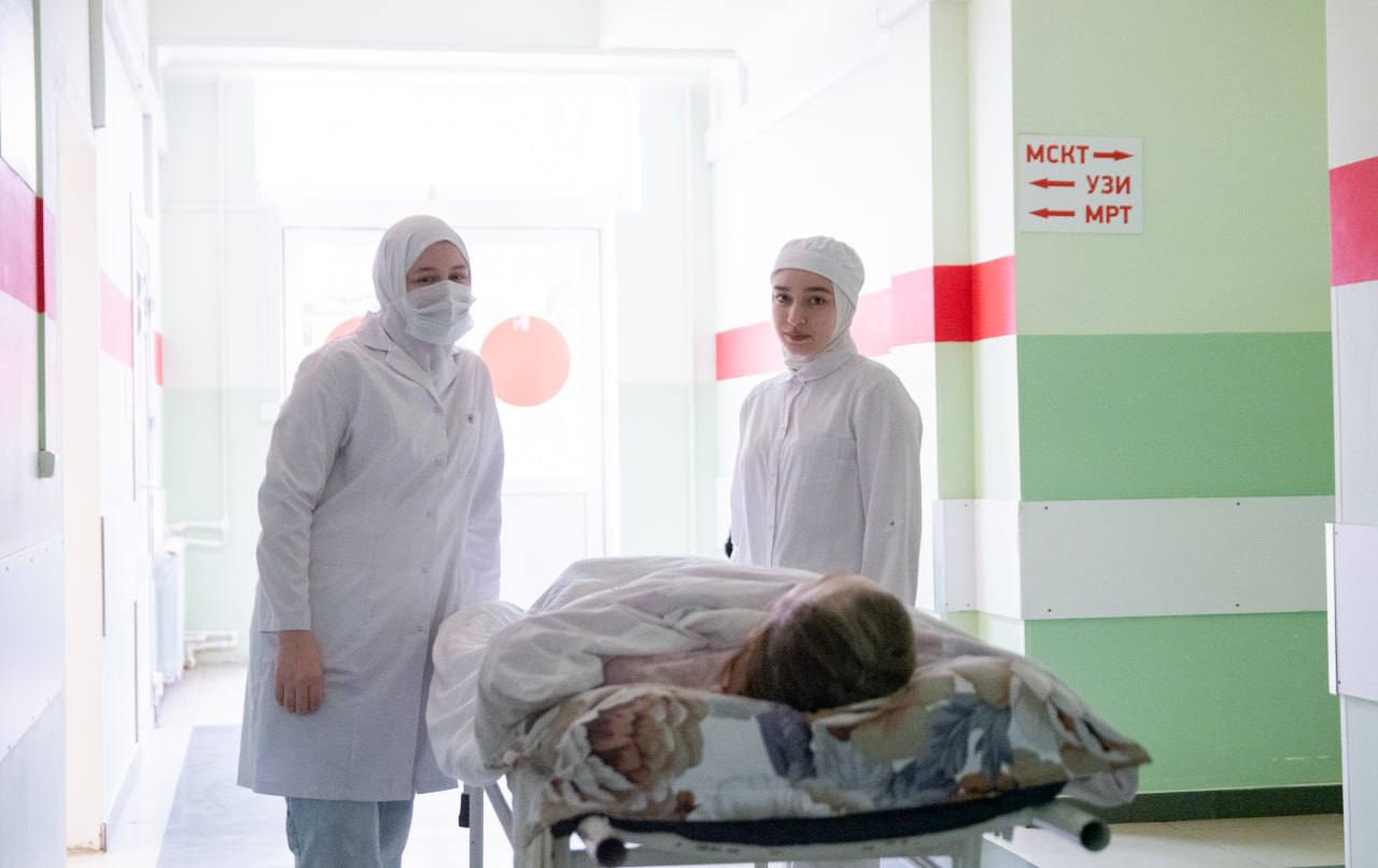 Студенты на производственной практике