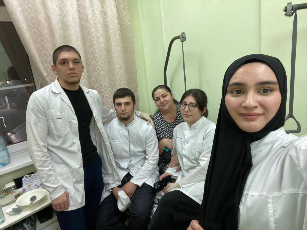 Студенты на производственной практике