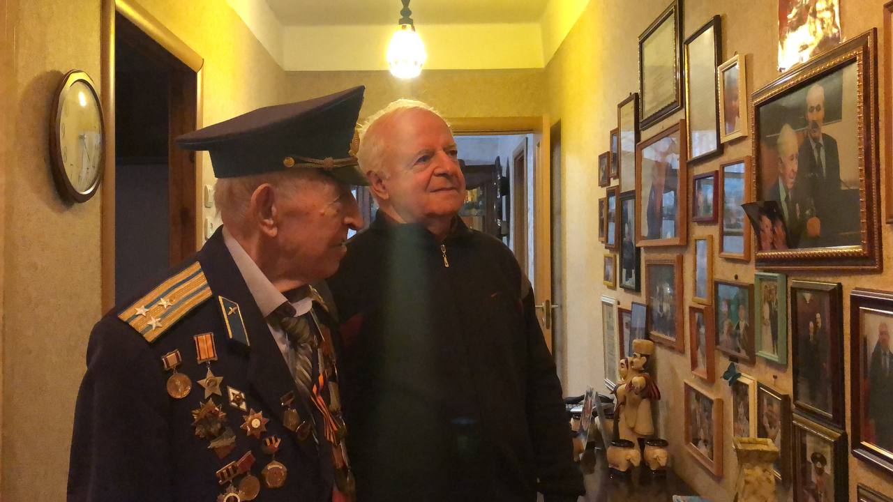 В ГОСТЯХ У ВЕТЕРАНА ВОВ Шах-Гусейнов Магомеда