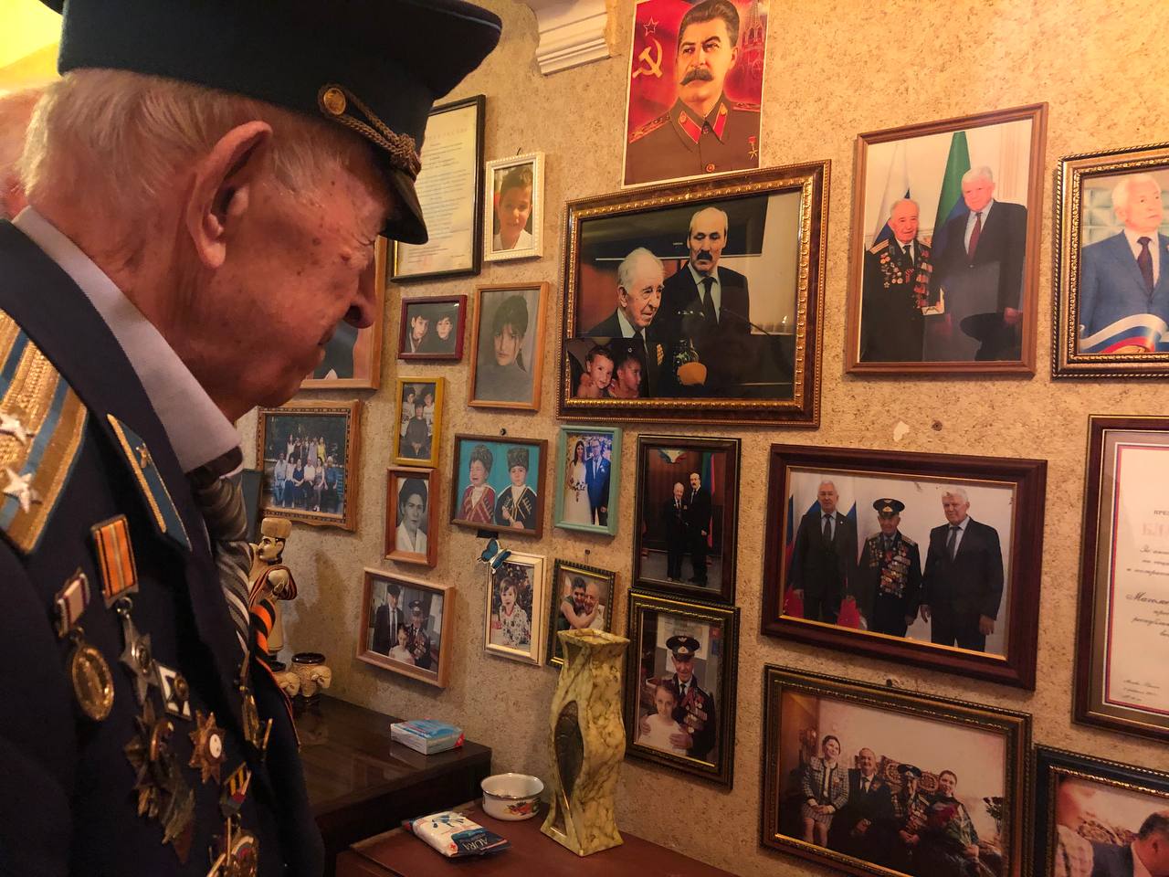 В ГОСТЯХ У ВЕТЕРАНА ВОВ Шах-Гусейнов Магомеда