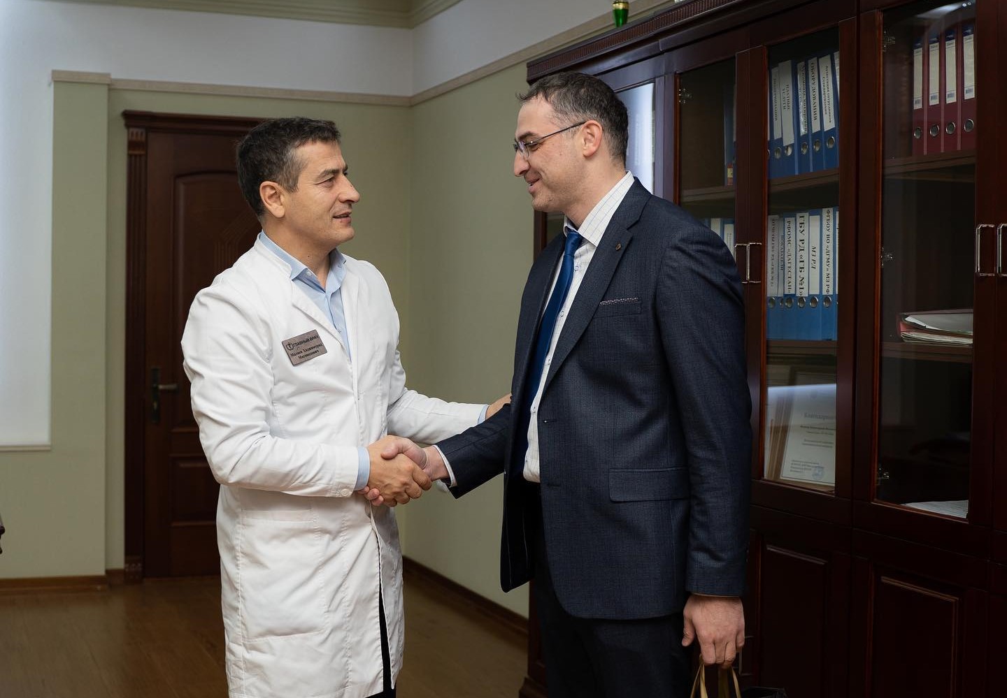 Встреча с главными врачами ведущих республиканских клиник.