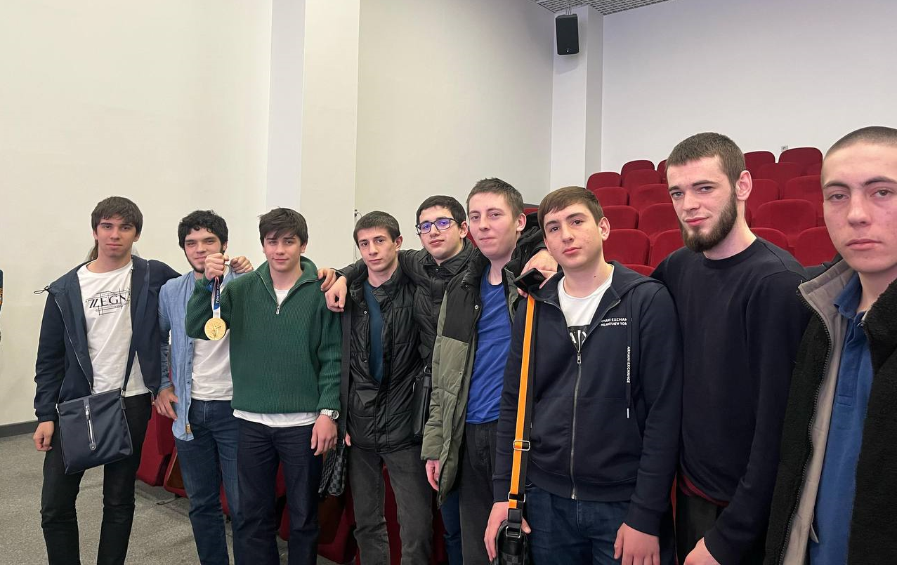 Встреча с олимпийской чемпионкой Александрой Пацкевич