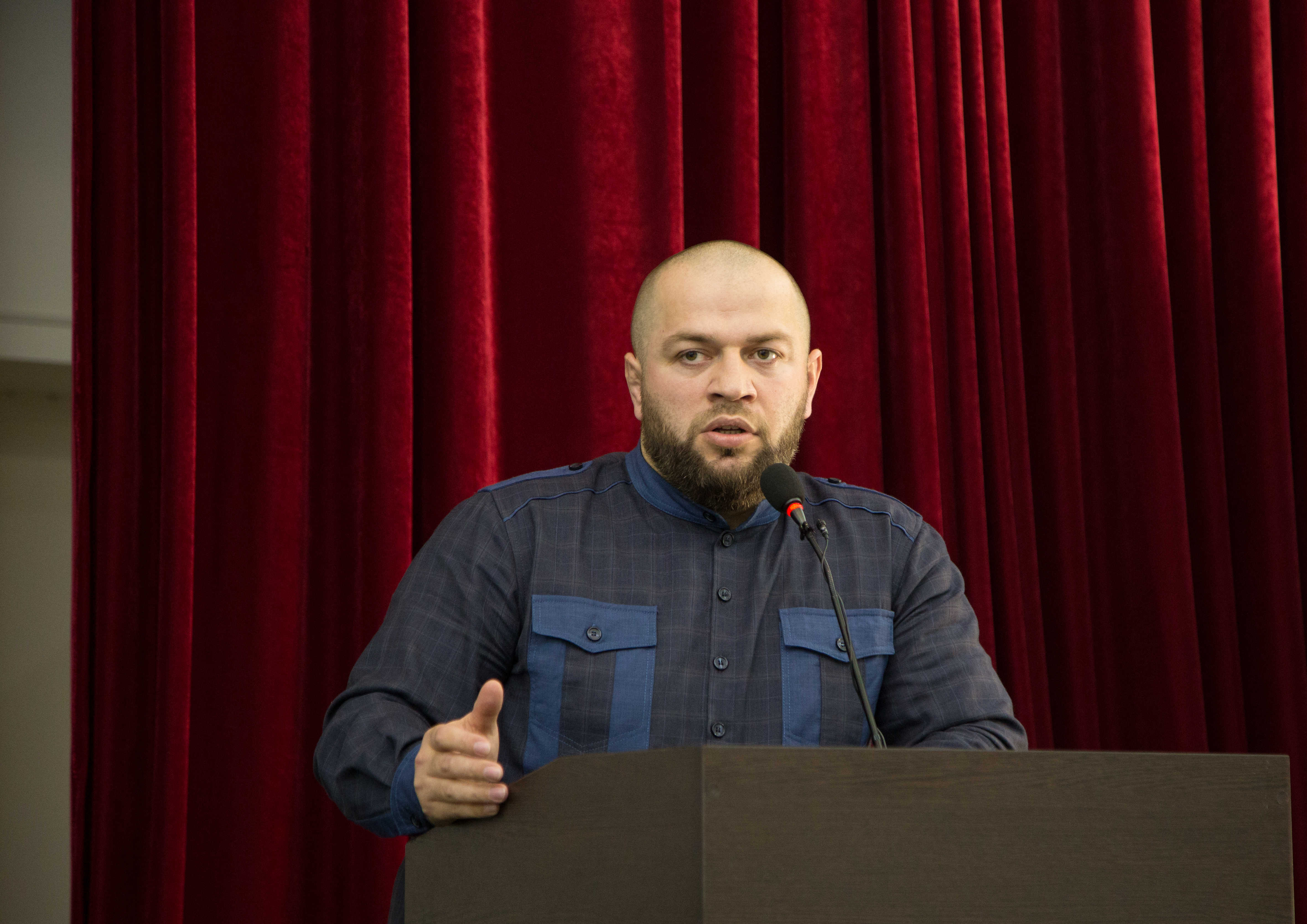 Встреча студентов с именитыми спортсменами Дагестана.